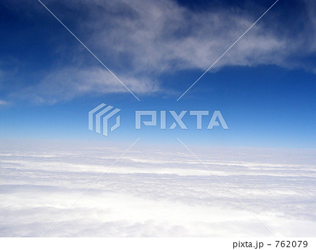 青空 雲海 上空