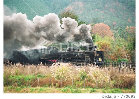 「山口線 C57」の写真素材