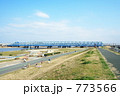 荒川の土手