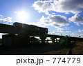 ローカル鉄道のシルエット