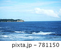 晴れの日の海