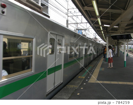 常磐線 南柏駅の乗客 常磐線 南柏駅の乗客