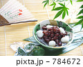 白玉のせ冷たいぜんざい　２