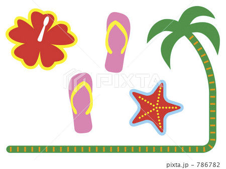 「夏素材」のイラスト素材