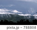 夏山と雲