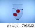 青い泡