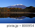 岩手山倒影