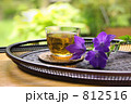 キキョウとお茶