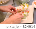 調理シーン（創作料理）