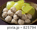 とうばんと鶏肉団子の煮付け
