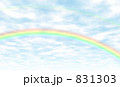 虹と雲