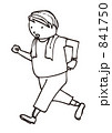 メタボ中年男性のイラスト