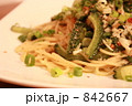 ゴーヤと九条葱の和風パスタ