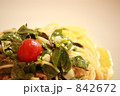バジル盛りペペロンチーノ