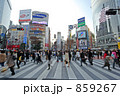 スクランブル交差点　渋谷