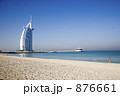 朝の浜辺
