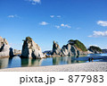 晴天の浄土ヶ浜