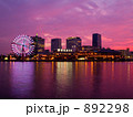 モザイクの夕景