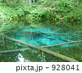 摩周湖からの湧き水