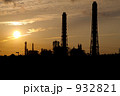 夕景～工業地帯のシルエット