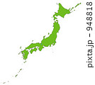 日本地列島（細フチ）