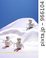 雪ダルマのスキー大会