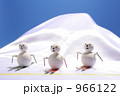 雪ダルマのスキー大会
