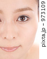 若い女性の眼