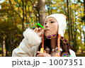 白いダッフルコート－シャボン玉－０２