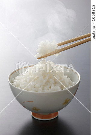 「炊きたて御飯」の写真素材
