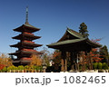 青空と五重塔