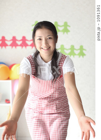 「保育士」の写真素材