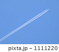 青空と飛行機雲