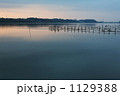 夜明けの湖