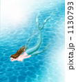泳ぐ人魚