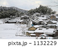 雪つもる村