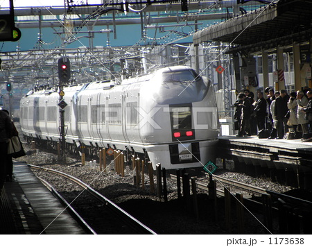 「電車 鉄道 乗客 常磐線 」の写真素材