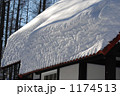 積もった雪