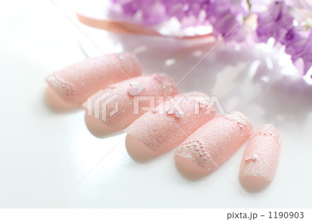 「Nail in Pink」の写真素材 「Nail in Pink」の写真素材