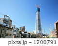 スカイツリー　　建設当時