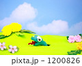 春に目覚めたへびと青空