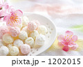 雛あられと桃の花