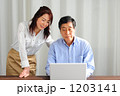 ＰＣを楽しむ夫婦