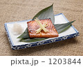 素材ナンバー 1203844 : 「サーモンの照焼き」