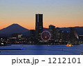 みなとみらい薄明夜景