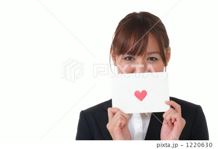 「恋愛イメージ(ビジネスウーマン)」の写真素材 「恋愛イメージ(ビジネスウーマン)」の写真素材
