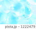 透明な水色の球形