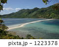 珊瑚礁の島と島をつなく、砂の道