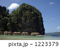 水上コテージの南国リゾート