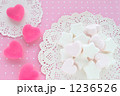 マシュマロとハートの小物